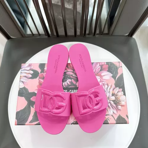 Wholesale Dolce &amp; Gabbana D&amp;G Slippers For Women #1357686 $48.00 USD, Wholesale Quality Replica Dolce &amp; Gabbana D&amp;G Slippers