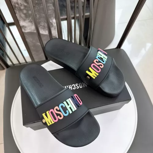 Wholesale Moschino Slippers For Women #1357692 $56.00 USD, Wholesale Quality Replica Moschino Slippers