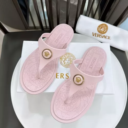 Wholesale Versace Slippers For Women #1357694 $60.00 USD, Wholesale Quality Replica Versace Slippers