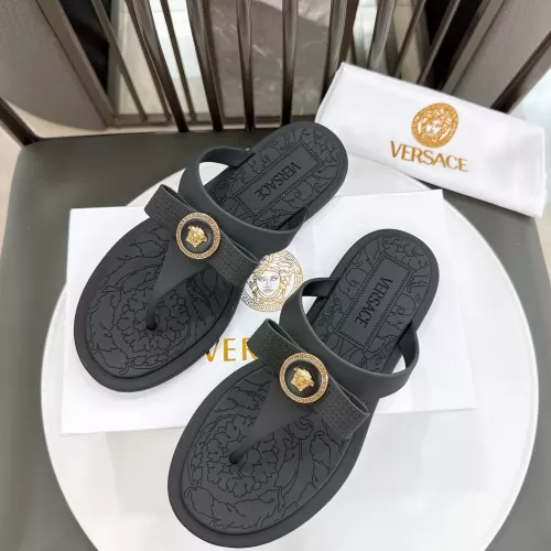 Wholesale Versace Slippers For Women #1357699 $60.00 USD, Wholesale Quality Replica Versace Slippers