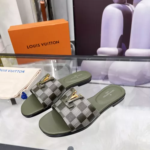 Wholesale Louis Vuitton Slippers For Women #1357722 $82.00 USD, Wholesale Quality Replica Louis Vuitton Slippers