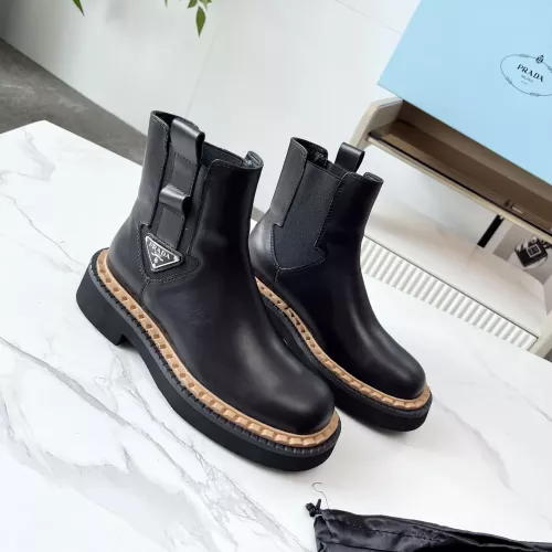 Wholesale Prada Boots For Women #1357732 $108.00 USD, Wholesale Quality Replica Prada Boots