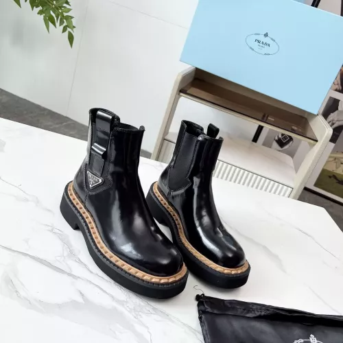Wholesale Prada Boots For Women #1357733 $108.00 USD, Wholesale Quality Replica Prada Boots