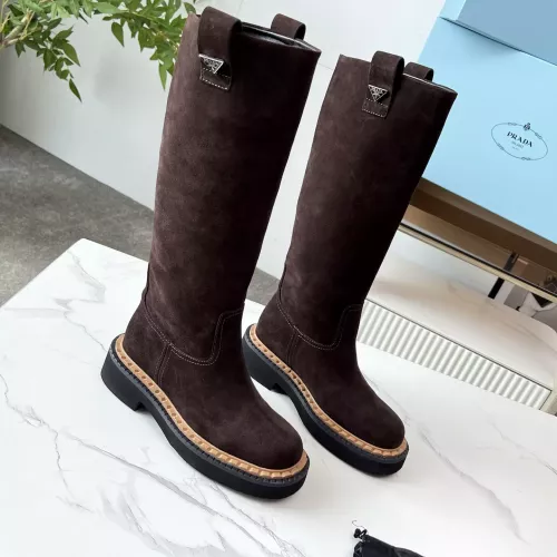 Wholesale Prada Boots For Women #1357734 $140.00 USD, Wholesale Quality Replica Prada Boots