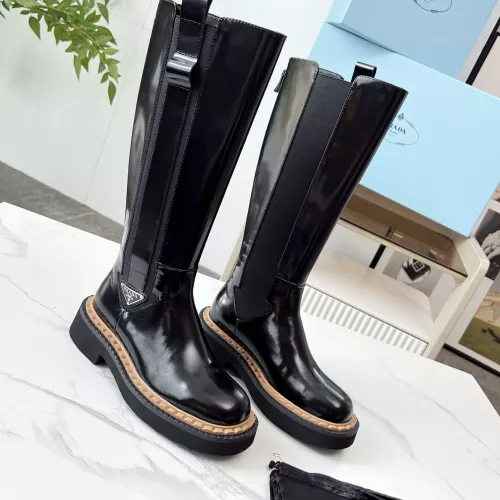 Wholesale Prada Boots For Women #1357737 $140.00 USD, Wholesale Quality Replica Prada Boots