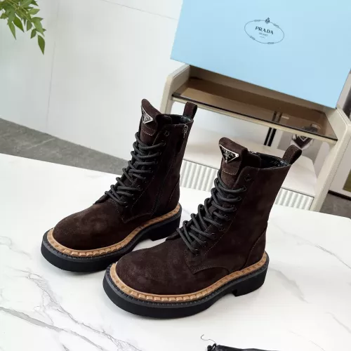 Wholesale Prada Boots For Women #1357741 $115.00 USD, Wholesale Quality Replica Prada Boots