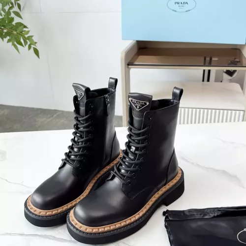 Wholesale Prada Boots For Women #1357742 $115.00 USD, Wholesale Quality Replica Prada Boots