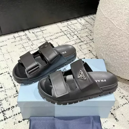 Wholesale Prada Slippers For Men #1357755 $98.00 USD, Wholesale Quality Replica Prada Slippers