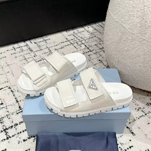 Wholesale Prada Slippers For Men #1357757 $98.00 USD, Wholesale Quality Replica Prada Slippers