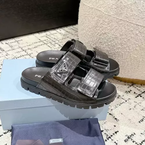 Replica Prada Slippers For Women #1357758 $98.00 USD for Wholesale