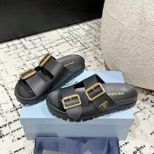 Wholesale Prada Slippers For Women #1357764 $98.00 USD, Wholesale Quality Replica Prada Slippers
