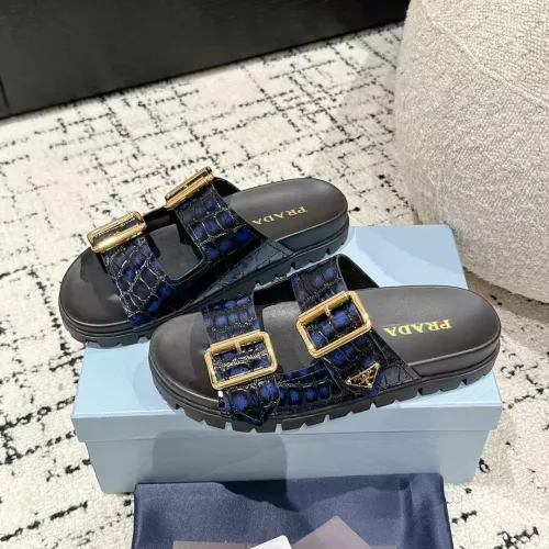 Wholesale Prada Slippers For Men #1357771 $98.00 USD, Wholesale Quality Replica Prada Slippers