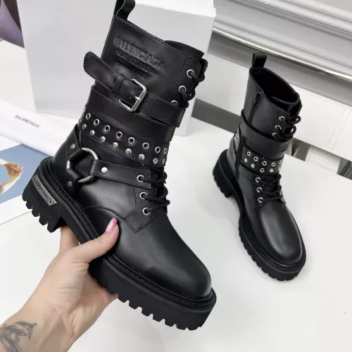 Wholesale Balenciaga Boots For Women #1357778 $118.00 USD, Wholesale Quality Replica Balenciaga Boots
