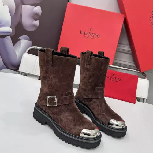 Wholesale Valentino Boots For Women #1357783 $115.00 USD, Wholesale Quality Replica Valentino Boots