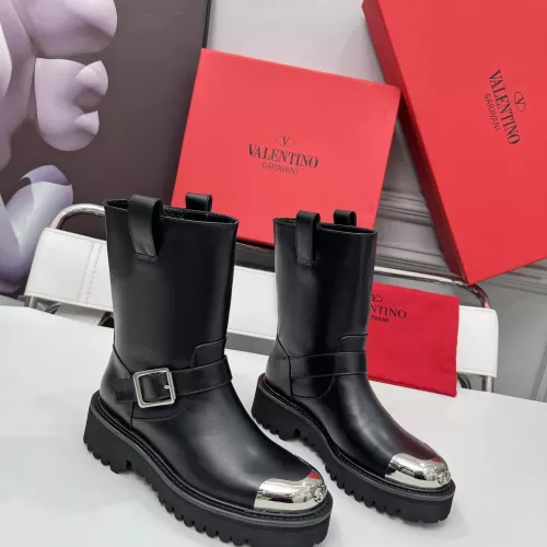 Wholesale Valentino Boots For Women #1357784 $115.00 USD, Wholesale Quality Replica Valentino Boots