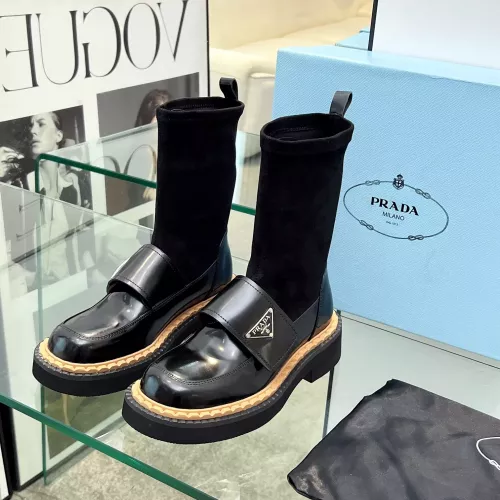 Wholesale Prada Boots For Women #1357806 $102.00 USD, Wholesale Quality Replica Prada Boots