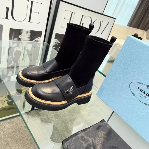 Wholesale Prada Boots For Women #1357807 $102.00 USD, Wholesale Quality Replica Prada Boots