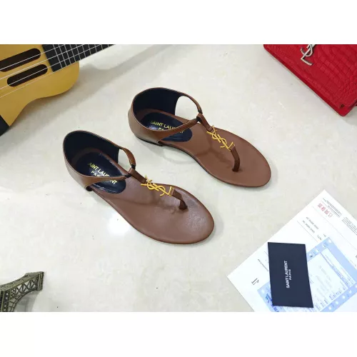 Wholesale Yves Saint Laurent YSL Sandal For Women #1357808 $98.00 USD, Wholesale Quality Replica Yves Saint Laurent YSL Sandal
