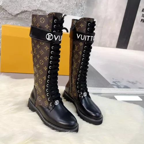 Wholesale Louis Vuitton Boots For Women #1357825 $130.00 USD, Wholesale Quality Replica Louis Vuitton Boots