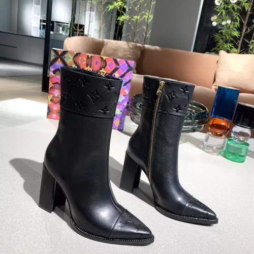 Wholesale Louis Vuitton Boots For Women #1357832 $108.00 USD, Wholesale Quality Replica Louis Vuitton Boots