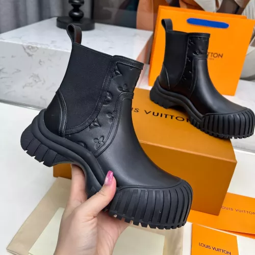Wholesale Louis Vuitton Boots For Women #1357840 $112.00 USD, Wholesale Quality Replica Louis Vuitton Boots