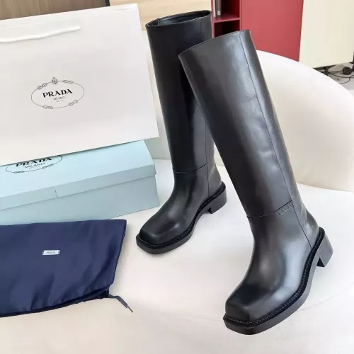 Wholesale Prada Boots For Women #1357854 $140.00 USD, Wholesale Quality Replica Prada Boots