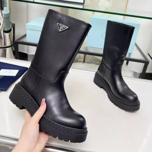 Wholesale Prada Boots For Women #1357863 $118.00 USD, Wholesale Quality Replica Prada Boots