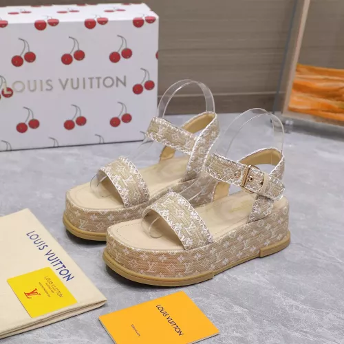 Wholesale Louis Vuitton Sandal For Women #1357909 $115.00 USD, Wholesale Quality Replica Louis Vuitton Sandal