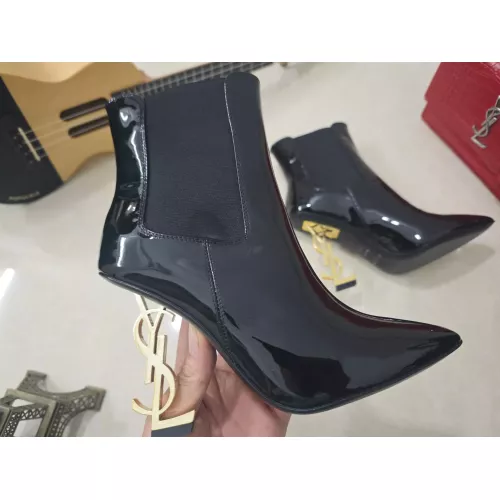 Wholesale Yves Saint Laurent YSL Boots For Women #1357995 $125.00 USD, Wholesale Quality Replica Yves Saint Laurent YSL Boots