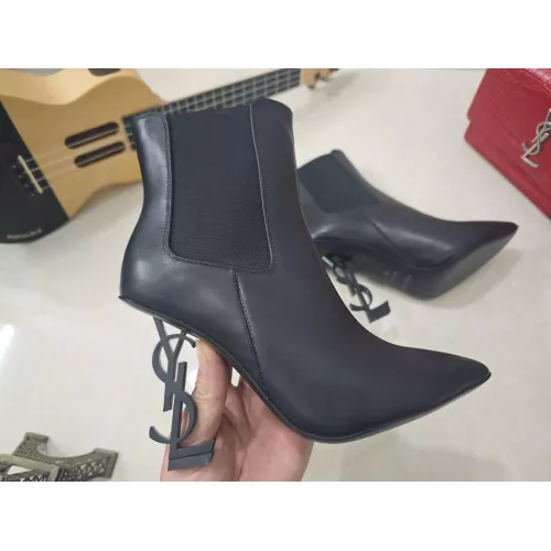 Wholesale Yves Saint Laurent YSL Boots For Women #1357996 $125.00 USD, Wholesale Quality Replica Yves Saint Laurent YSL Boots