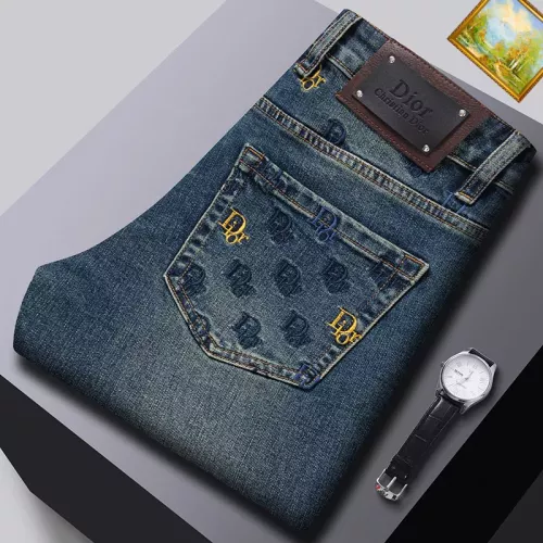 Wholesale Christian Dior Jeans For Men #1358010 $48.00 USD, Wholesale Quality Replica Christian Dior Jeans