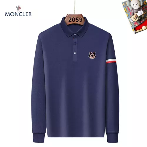 Wholesale Moncler T-Shirts Long Sleeved For Men #1358033 $40.00 USD, Wholesale Quality Replica Moncler T-Shirts