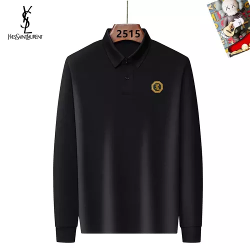 Wholesale Yves Saint Laurent YSL T-shirts Long Sleeved For Men #1358074 $40.00 USD, Wholesale Quality Replica Yves Saint Laurent YSL T-shirts