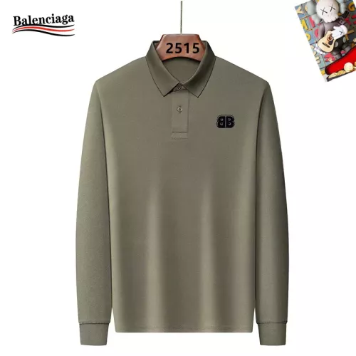 Wholesale Balenciaga T-Shirts Long Sleeved For Men #1358081 $40.00 USD, Wholesale Quality Replica Balenciaga T-Shirts
