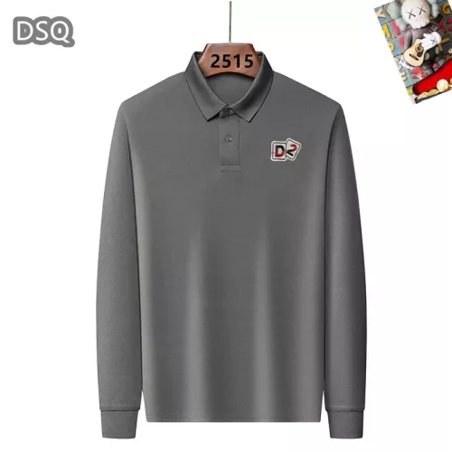 Wholesale Dsquared T-Shirts Long Sleeved For Men #1358096 $40.00 USD, Wholesale Quality Replica Dsquared T-Shirts