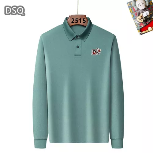 Wholesale Dsquared T-Shirts Long Sleeved For Men #1358099 $40.00 USD, Wholesale Quality Replica Dsquared T-Shirts