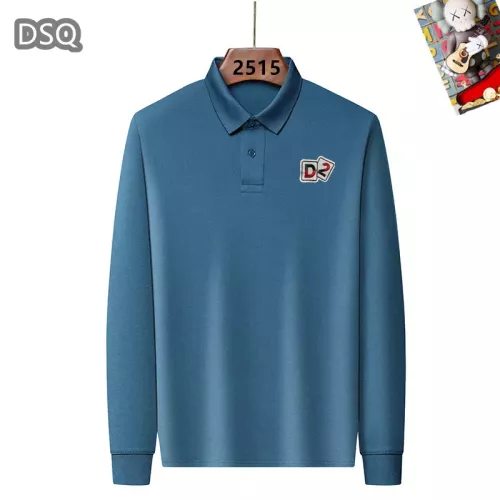 Wholesale Dsquared T-Shirts Long Sleeved For Men #1358100 $40.00 USD, Wholesale Quality Replica Dsquared T-Shirts