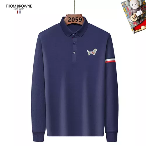 Wholesale Thom Browne TB T-Shirts Long Sleeved For Men #1358118 $40.00 USD, Wholesale Quality Replica Thom Browne TB T-Shirts