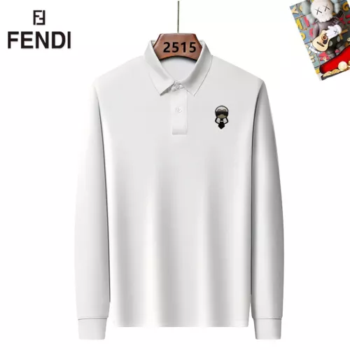 Wholesale Fendi T-Shirts Long Sleeved For Men #1358143 $40.00 USD, Wholesale Quality Replica Fendi T-Shirts