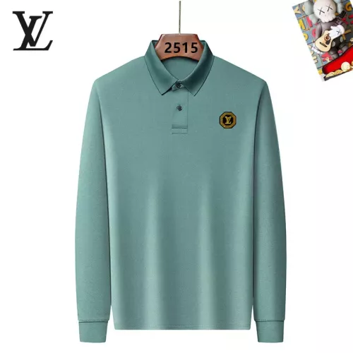 Wholesale Louis Vuitton LV T-Shirts Long Sleeved For Men #1358167 $40.00 USD, Wholesale Quality Replica Louis Vuitton LV T-Shirts