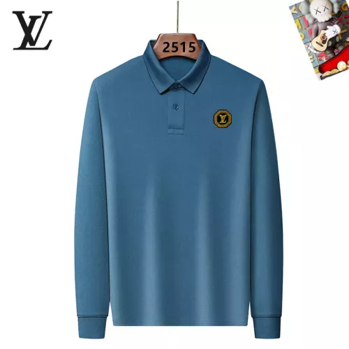 Wholesale Louis Vuitton LV T-Shirts Long Sleeved For Men #1358168 $40.00 USD, Wholesale Quality Replica Louis Vuitton LV T-Shirts