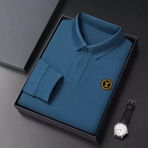 Replica Louis Vuitton LV T-Shirts Long Sleeved For Men #1358168 $40.00 USD for Wholesale