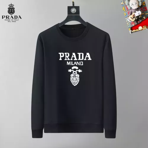 Wholesale Prada Hoodies Long Sleeved For Men #1358188 $40.00 USD, Wholesale Quality Replica Prada Hoodies