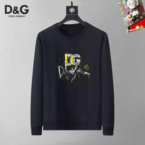 Wholesale Dolce &amp; Gabbana D&amp;G Hoodies Long Sleeved For Men #1358192 $40.00 USD, Wholesale Quality Replica Dolce &amp; Gabbana D&amp;G Hoodies