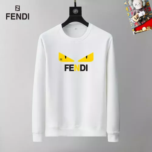 Wholesale Fendi Hoodies Long Sleeved For Men #1358193 $40.00 USD, Wholesale Quality Replica Fendi Hoodies