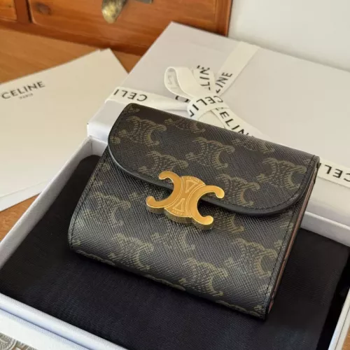 Wholesale Celine AAA Quality Wallets For Women #1358243 $115.00 USD, Wholesale Quality Replica Celine AAA Quality Wallets
