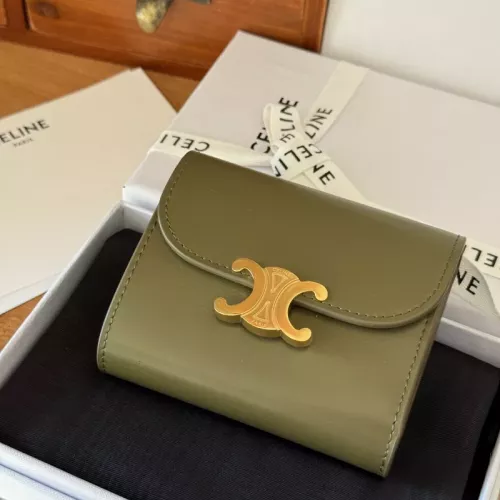 Wholesale Celine AAA Quality Wallets For Women #1358260 $122.00 USD, Wholesale Quality Replica Celine AAA Quality Wallets