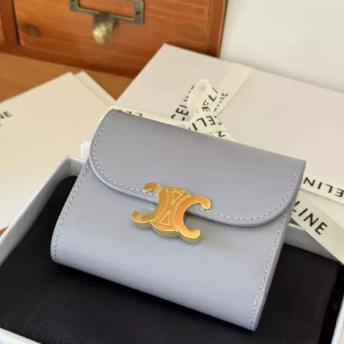 Wholesale Celine AAA Quality Wallets For Women #1358266 $122.00 USD, Wholesale Quality Replica Celine AAA Quality Wallets