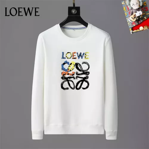 Wholesale LOEWE Hoodies Long Sleeved For Men #1358267 $40.00 USD, Wholesale Quality Replica LOEWE Hoodies