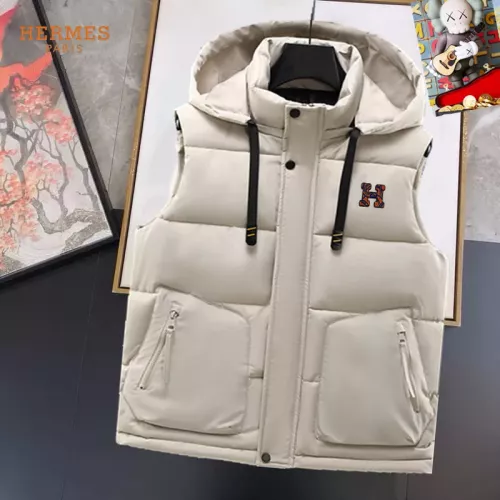Wholesale Hermes Jackets Sleeveless For Men #1358277 $56.00 USD, Wholesale Quality Replica Hermes Jackets